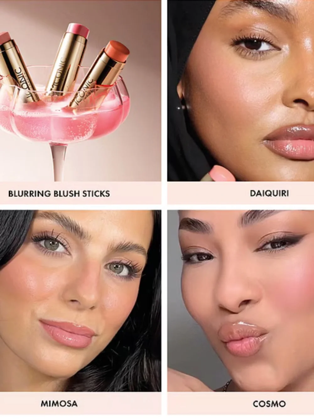 ICONIC LONDON Blurring Blush Stick in Mimosa Bloom 6g BRAND NEW IN BOX